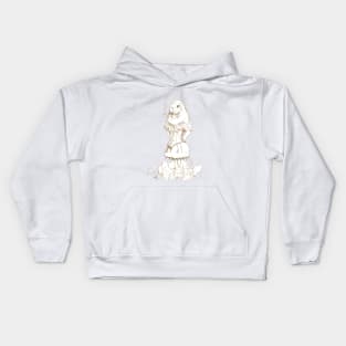 Animal human chimera Kids Hoodie